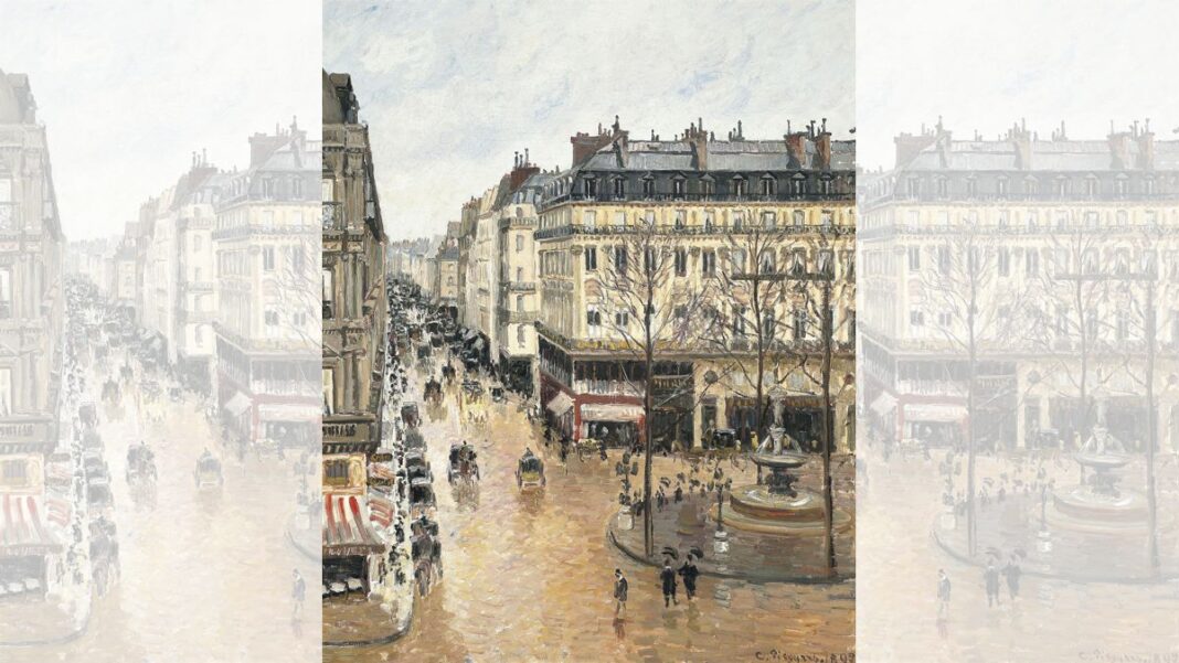 “Rue St.-Honore, Apres-Midi, Effet de Pluie”