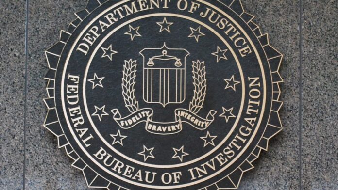 Department of Justice and Federal Bureau of Investigation image.