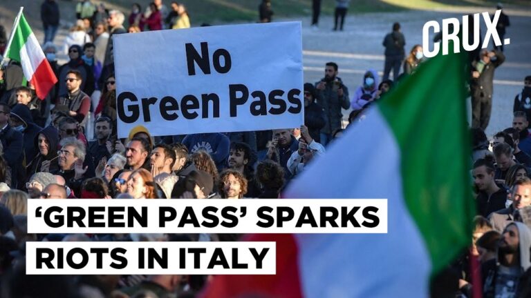Italy Mandates All Workers to Show COVID-19 ‘Green Pass,’ Prompting Protests