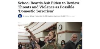 School Boards Ask Biden TTo Review Threats and Violence
