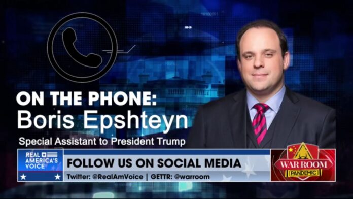 Boris Epshteyn on War Room Boris Epshteyn on War Room