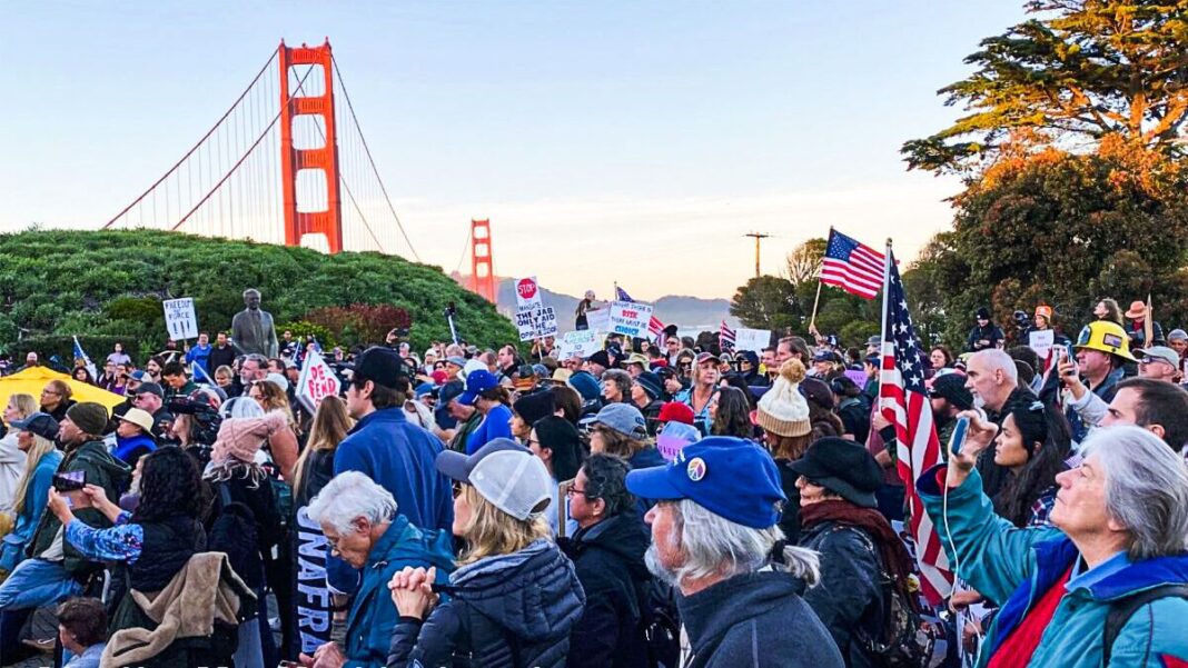 Golden Gate Bridge Rally November 13, 2021