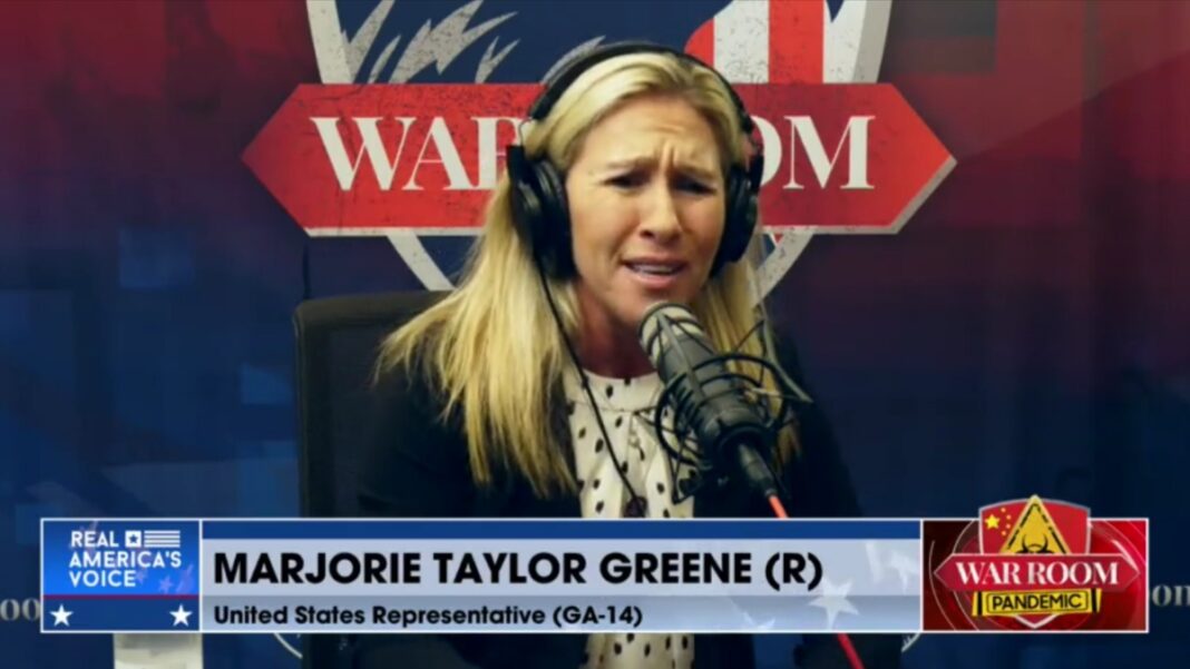 Marjorie Taylor Greene on War Room