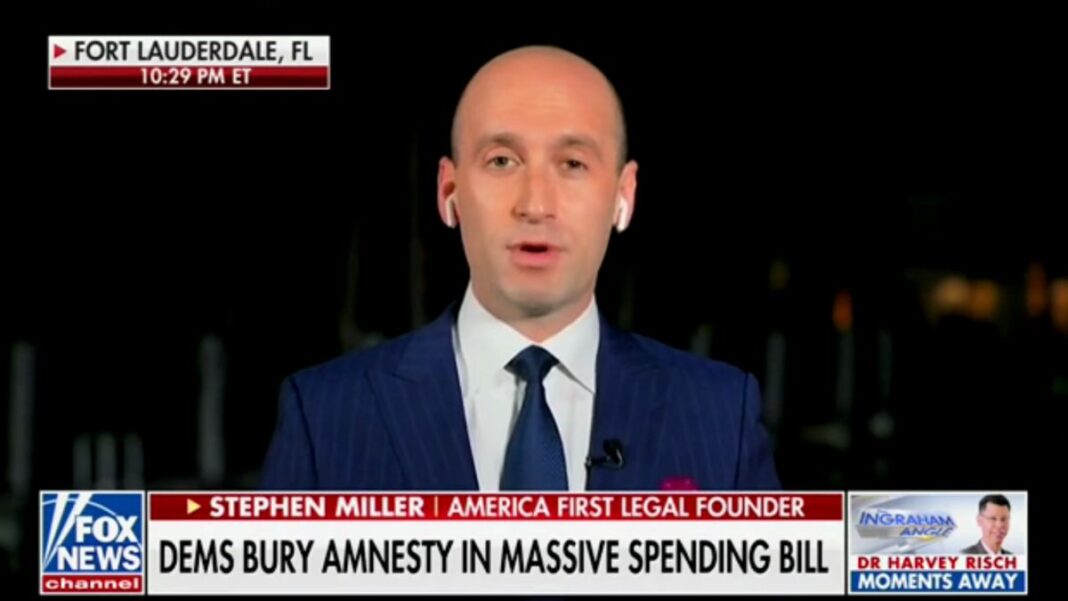 Stephen Miller on Amnesty on Ingraham Angle