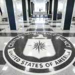 Central Intelligence Agency seal at Virginia headquarters
