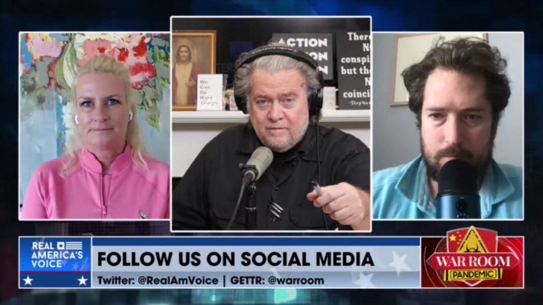 Julie Kelly, Steve Bannon and Darren Beattie on War Room