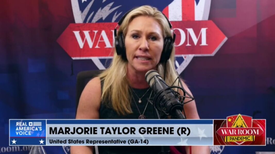 Marjorie Taylor Green on War Room