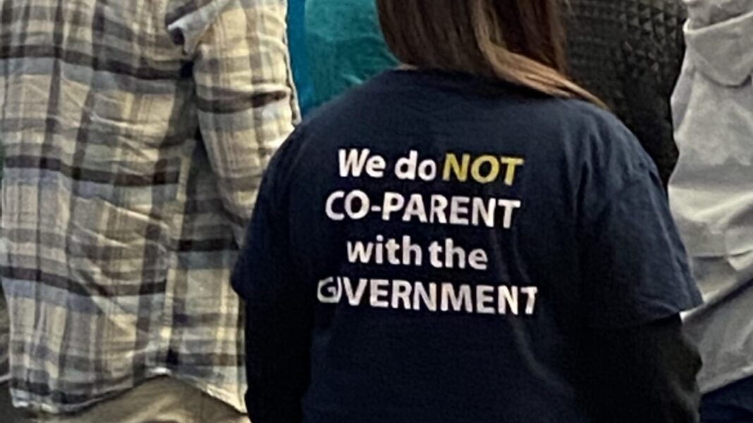 We do NOT CO-PARENT with the GOVERNMENT