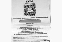 QR Code Visa from Mexico