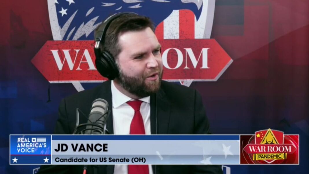 J.D. Vance on war Room