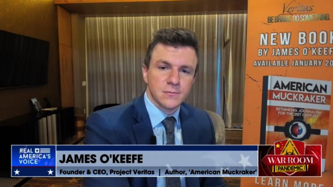 James O'keefe on War Room