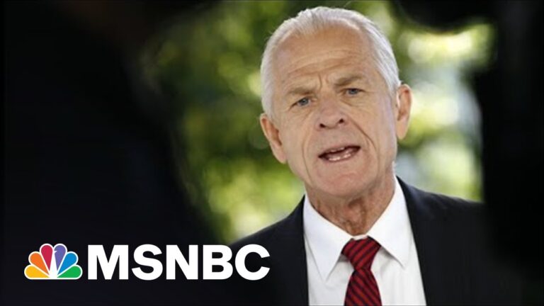 Navarro Spars With MSNBC Host Over Jan.6