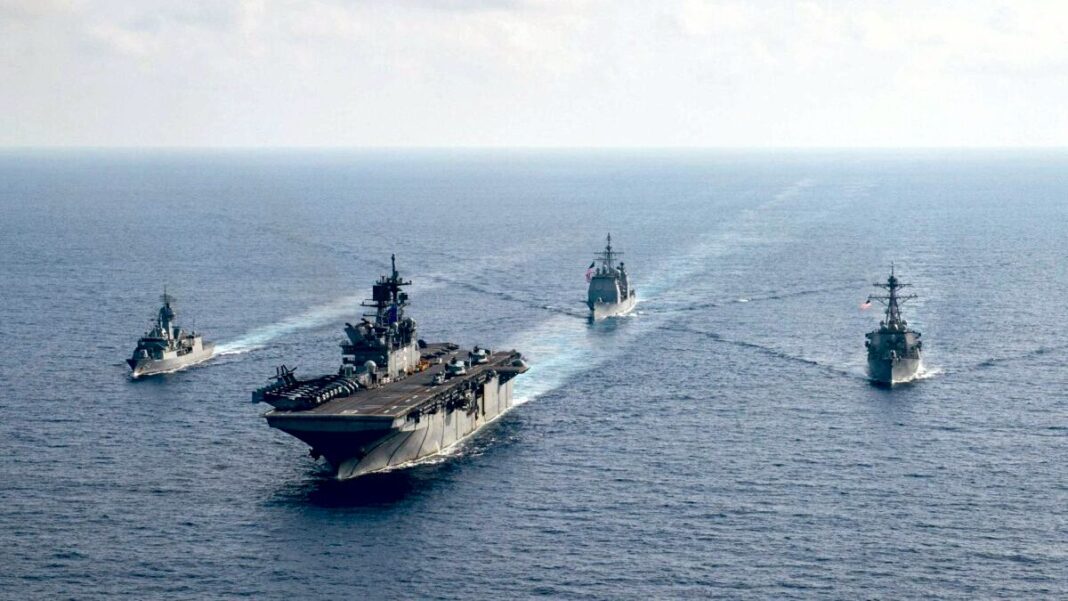 HMAS Parramatta and America Expeditionary Strike Group