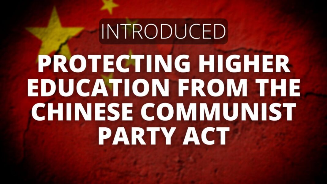 Protecting Higher Education from the Chinese Communist Party Act