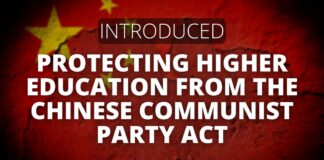 Protecting Higher Education from the Chinese Communist Party Act