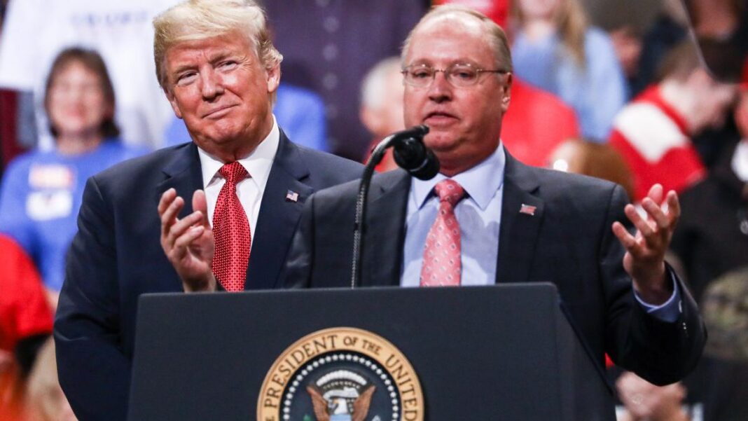 President Donald and Rep. Jim Hagedorn