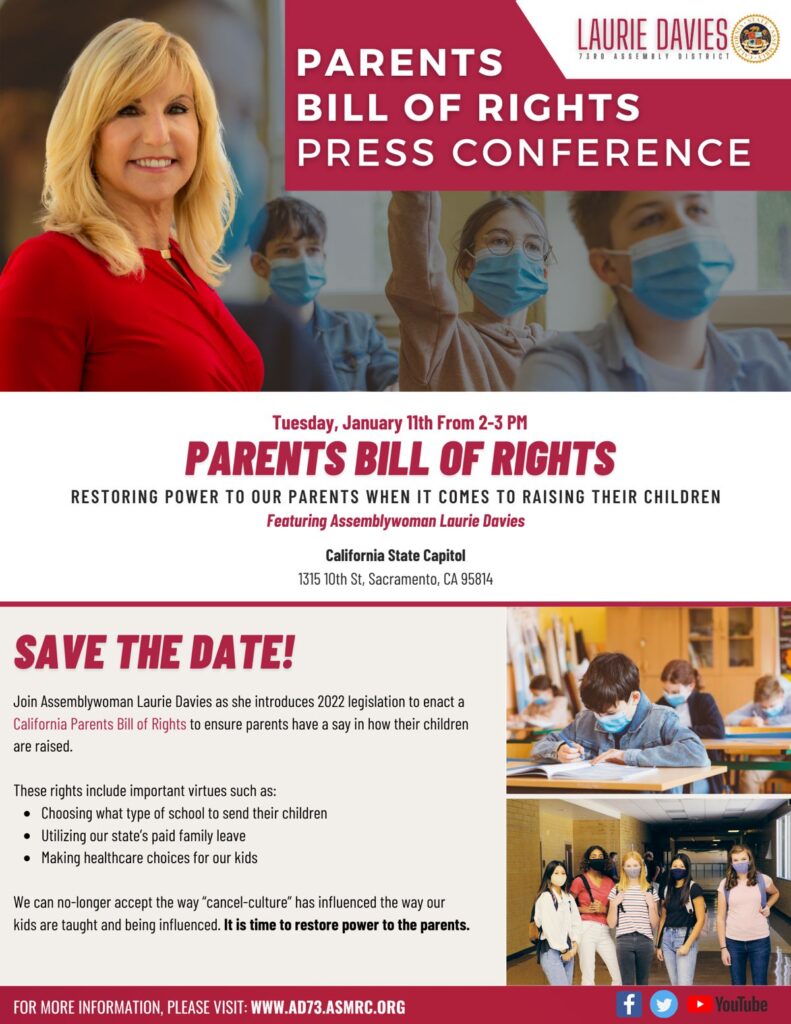 California Parents Bill of Rights Flyer