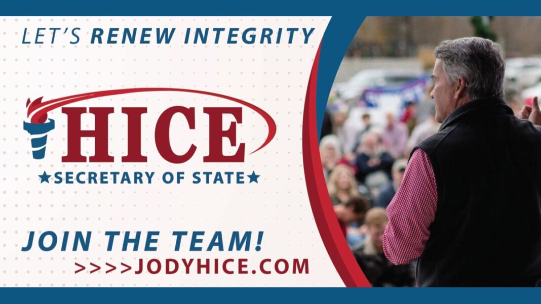 Jody Hice for Secretary of State Georgia