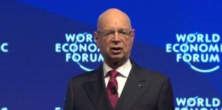 Klaus Schwab Speaking at World Economic Forum