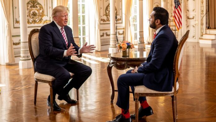 Donald Trump and Kash Patel Donald Trump and Kash Patel