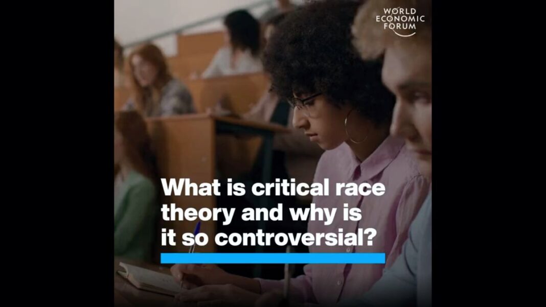 World Economic Forum Supports Critical Race Theory