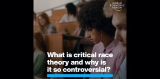 World Economic Forum Supports Critical Race Theory