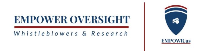 Empower Oversight: Whistleblowers & Research