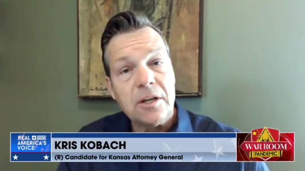 Kris Kobach on War Room Pandemic