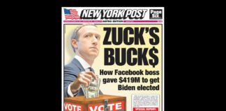 New York Post Zuck's Buck$