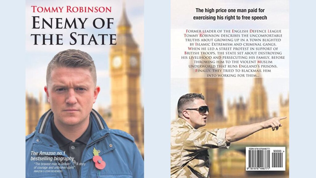 Tommy Robinson Enemy of the State