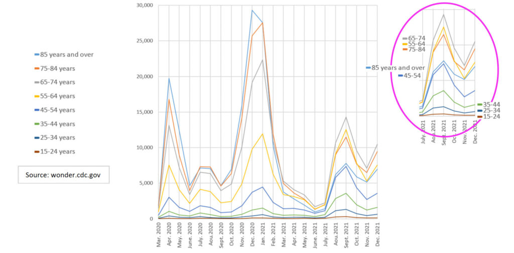 COVID-19 Vaccine Deaths By Age Group