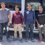 Border Patrol agents pick up four illegal aliens from Mexico