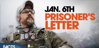 Jan. 6th Prisoner's Letter