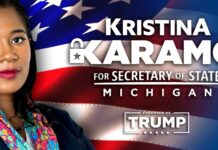 Kristina Karamo For Secretary of State Michigan