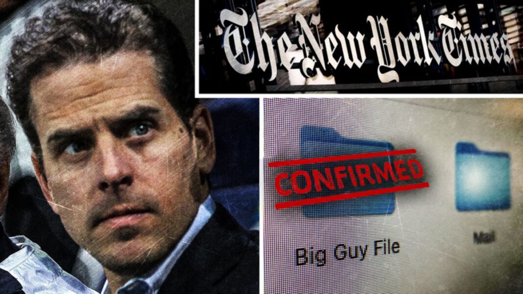 Major Media Outlets Admit the Hunter Biden Laptop Story Was Real