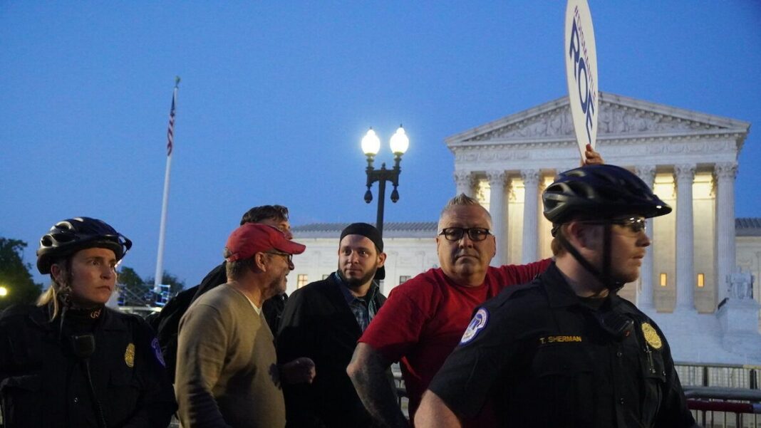 Pastors in Front of Supreme Court