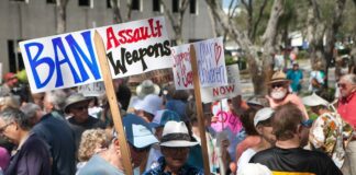 Weapons Protest