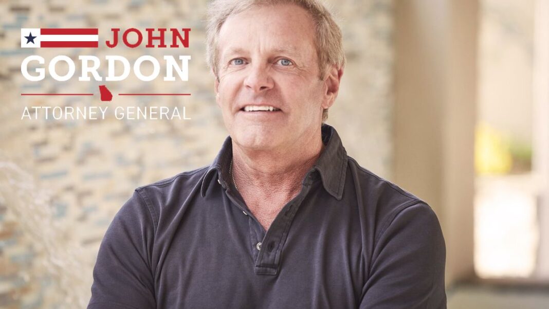 John Gordon For Attorney General Georgia