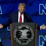 Former President Donald Trumps Addresses NRA Convention 2022