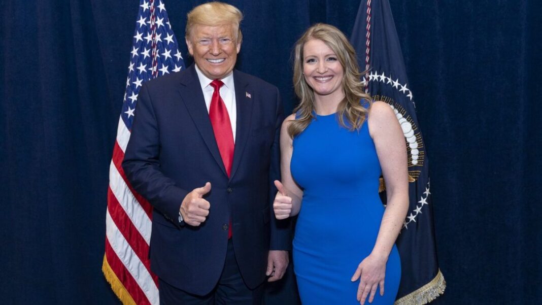 Donald Trump and Jenna Ellis