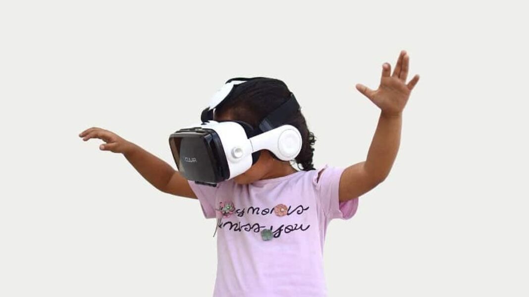 Child in VR Environment