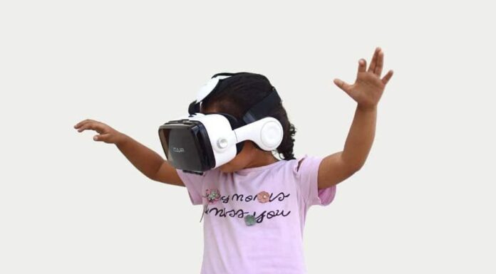 Child in VR Environment