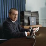 Richard Nixon during his speech to the Nation on Watergate, April 22, 1974