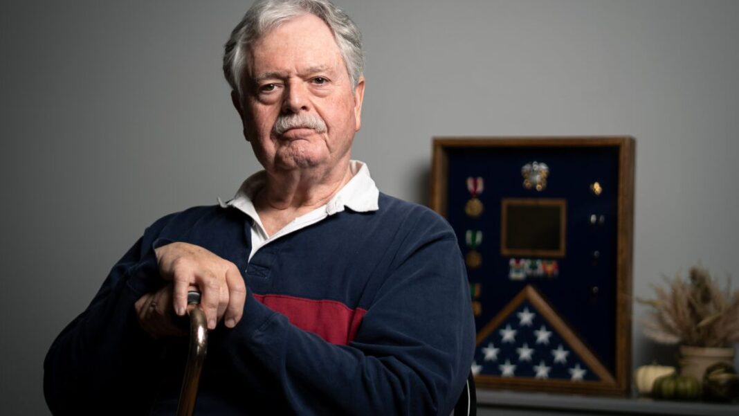 Thomas Caldwell at his home in Berryville, VA