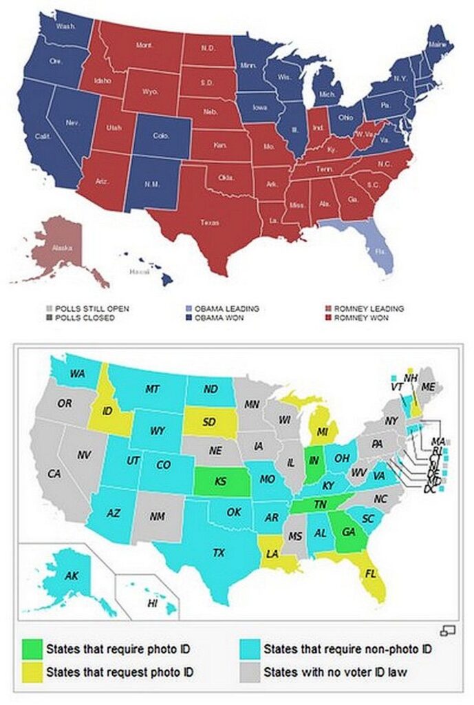 Obama Lost States With Photo ID Law