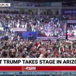 President Trump Takes The Stage in Arizona