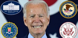 Biden uses his DOJ, FBI, and the National Archives