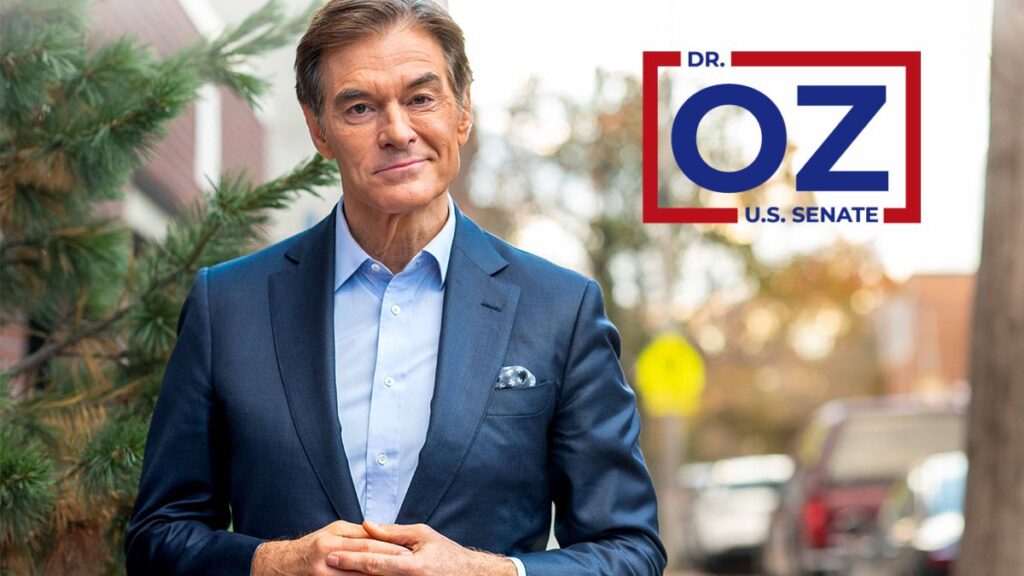 Dr. Oz for U.S. Senate For Pennsylvania