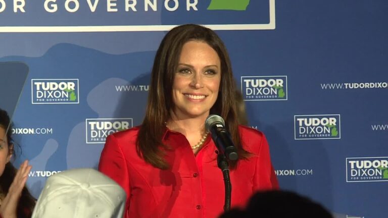 Trump Nod Spurs Dixon to Runaway Win in Michigan GOP Gubernatorial Primary