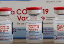 Moderna COVID-19 Vaccine Vials